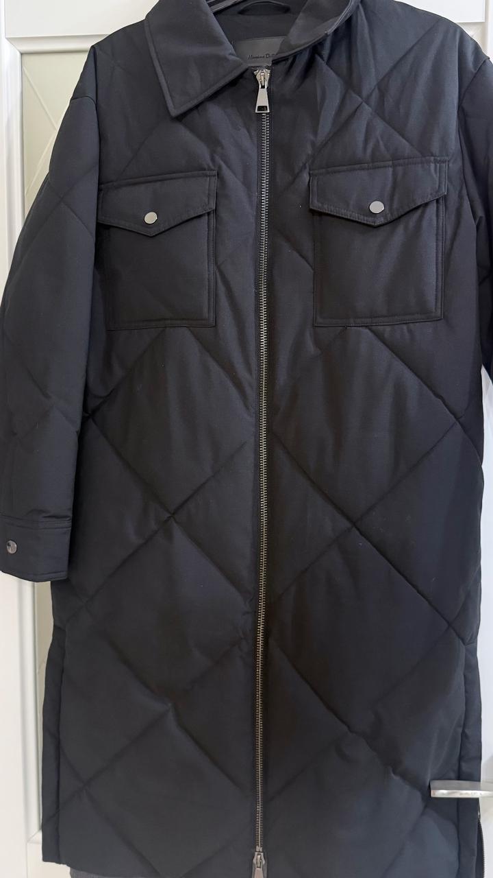 Massimo Dutti черная курта