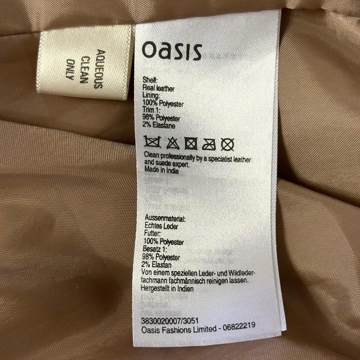 Винтажная куртка из 100% натуральной кожи Y2K model off-duty