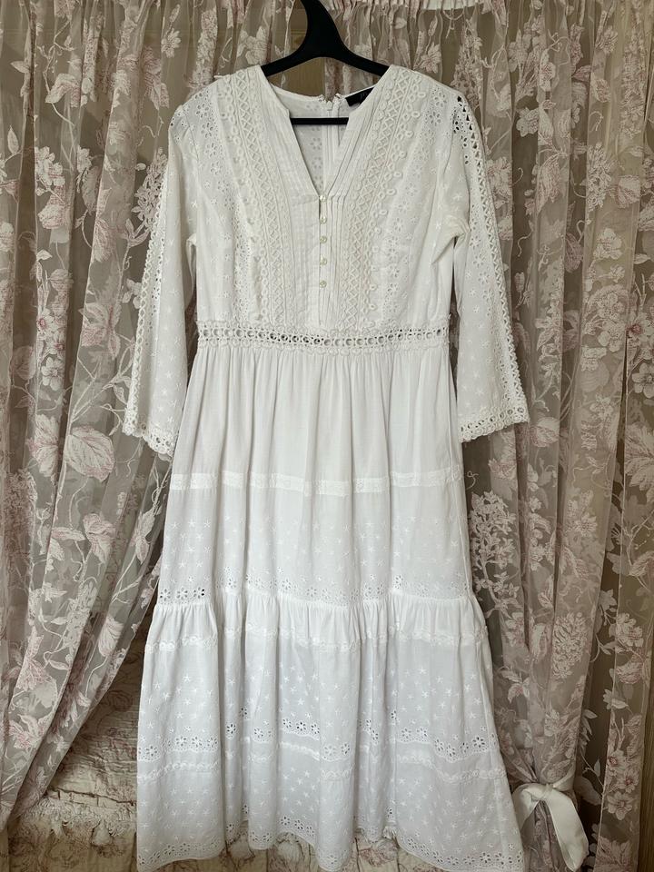 Платье с вышивкой J.Crew