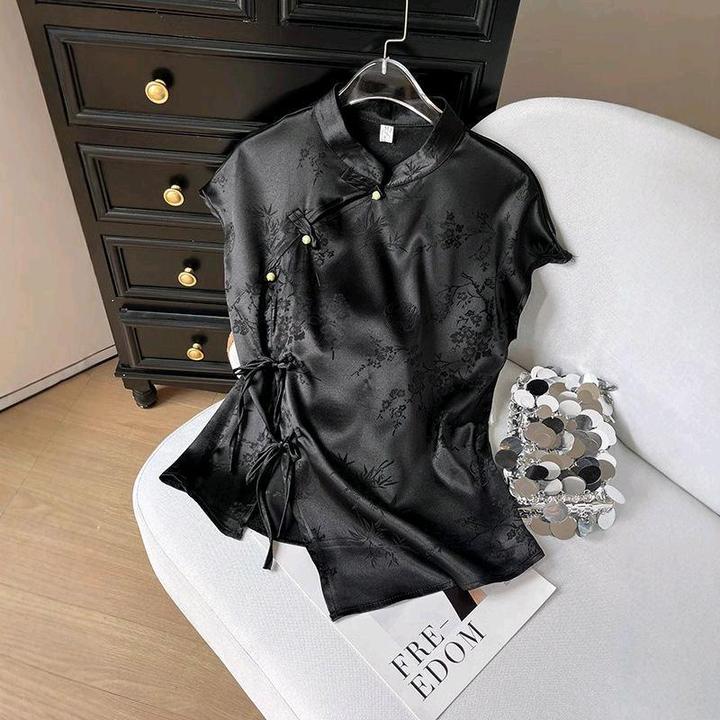 Блузка в китайском стиле (ципао)