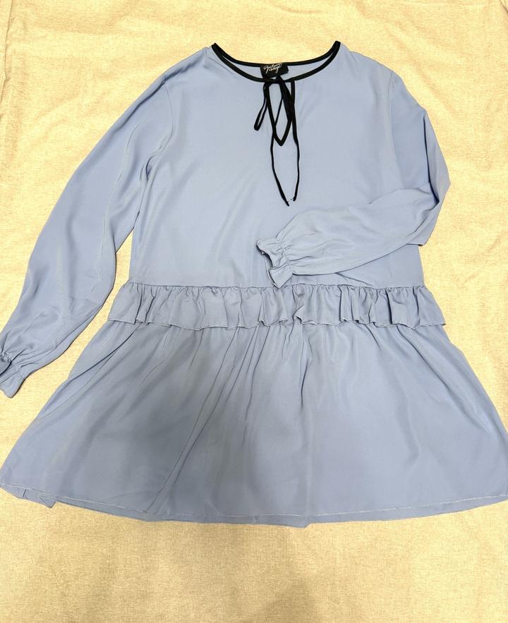 Фиалковое платье Reclaimed vintage