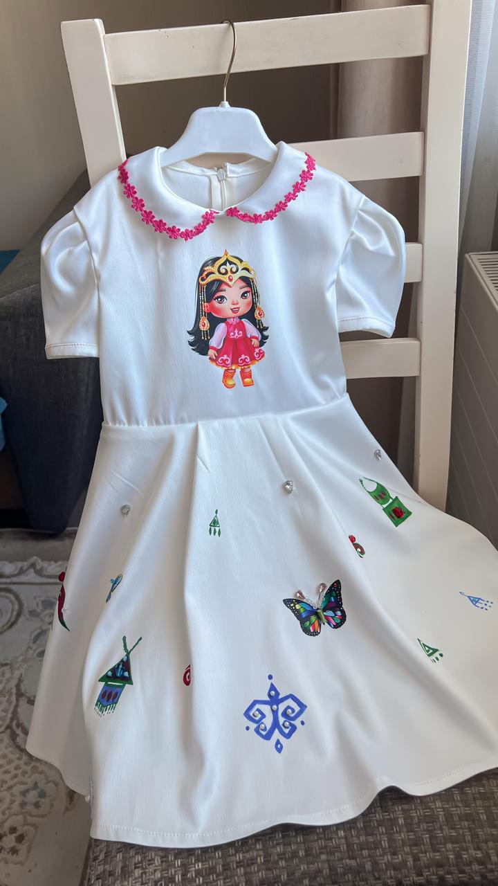 Детское платье ручной работы