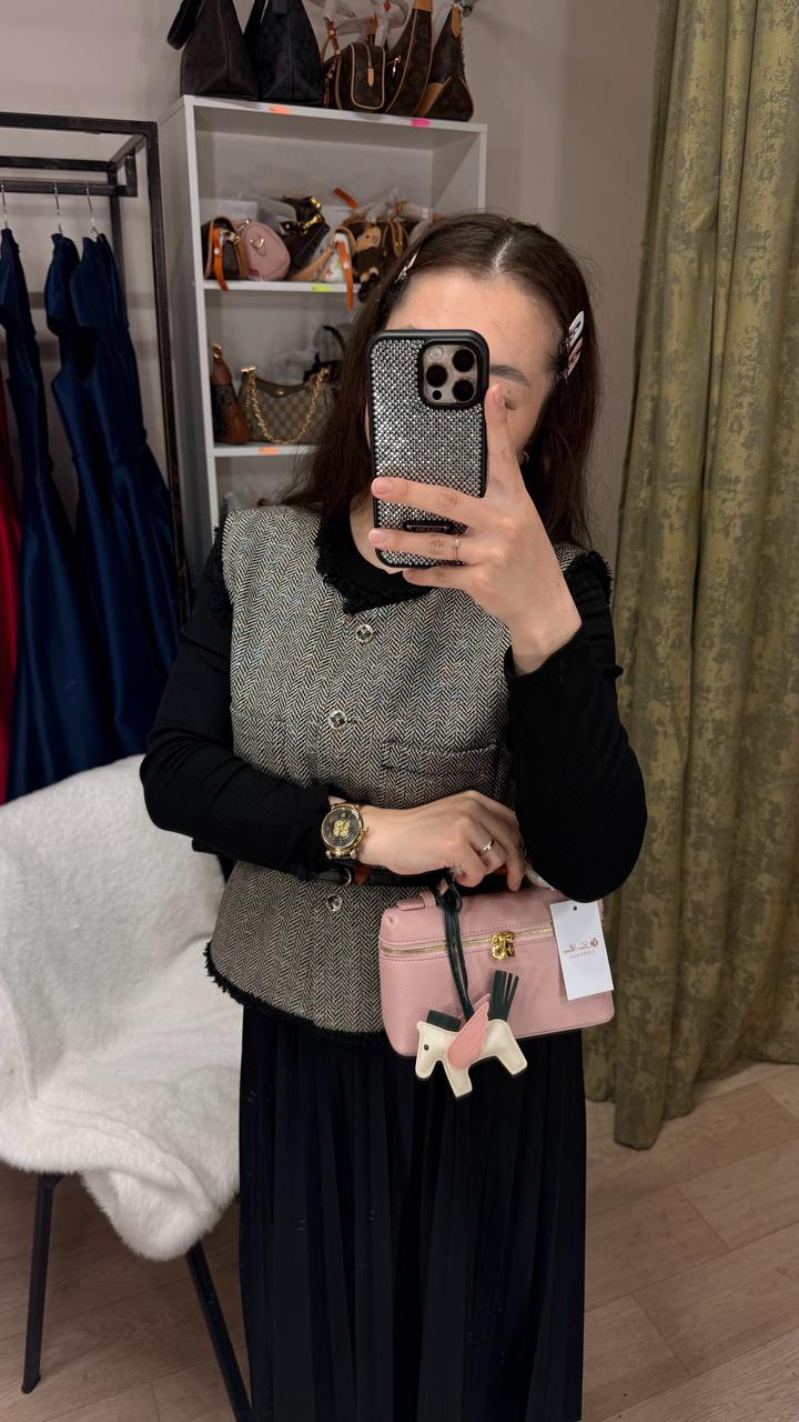 Розовая сумка Loro Piana