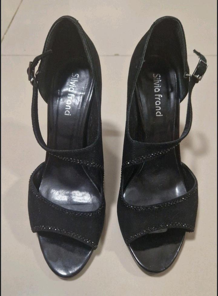 Туфли замшевые