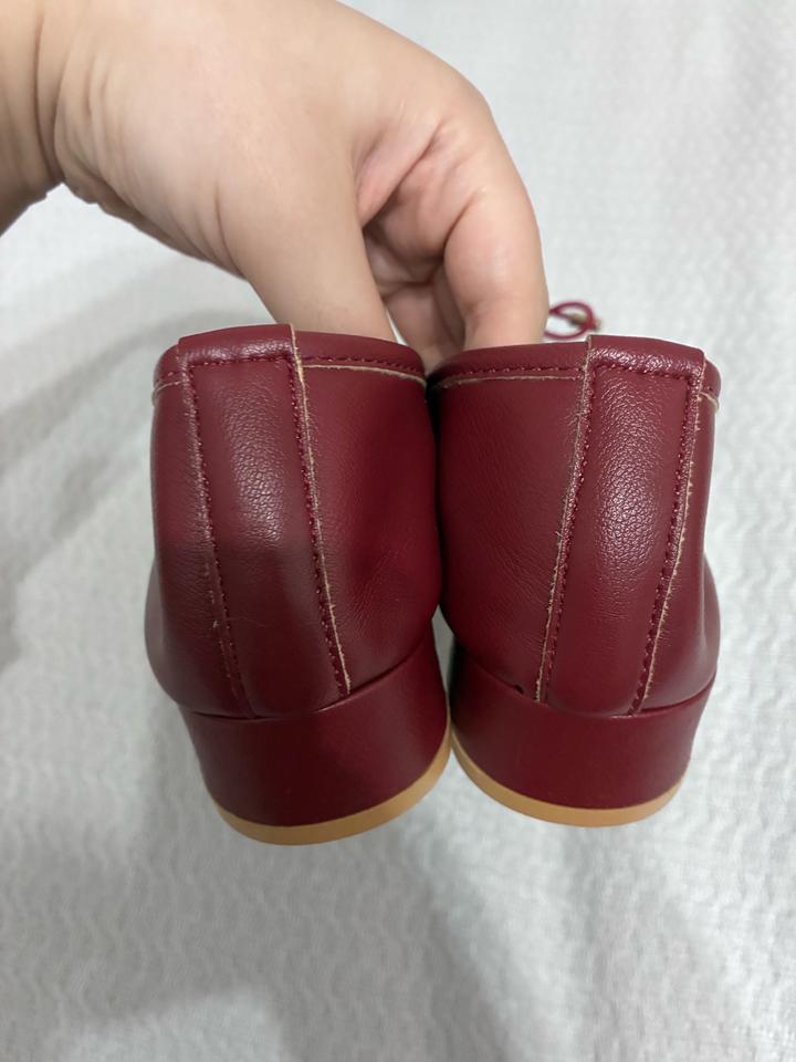 Кожаные балетки