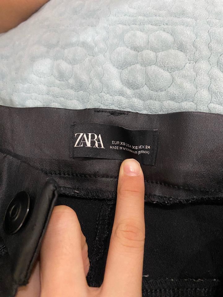 кожанный лосина Zara