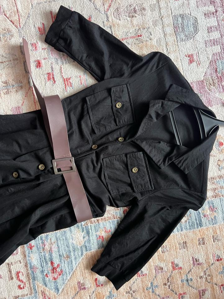 Платье черное