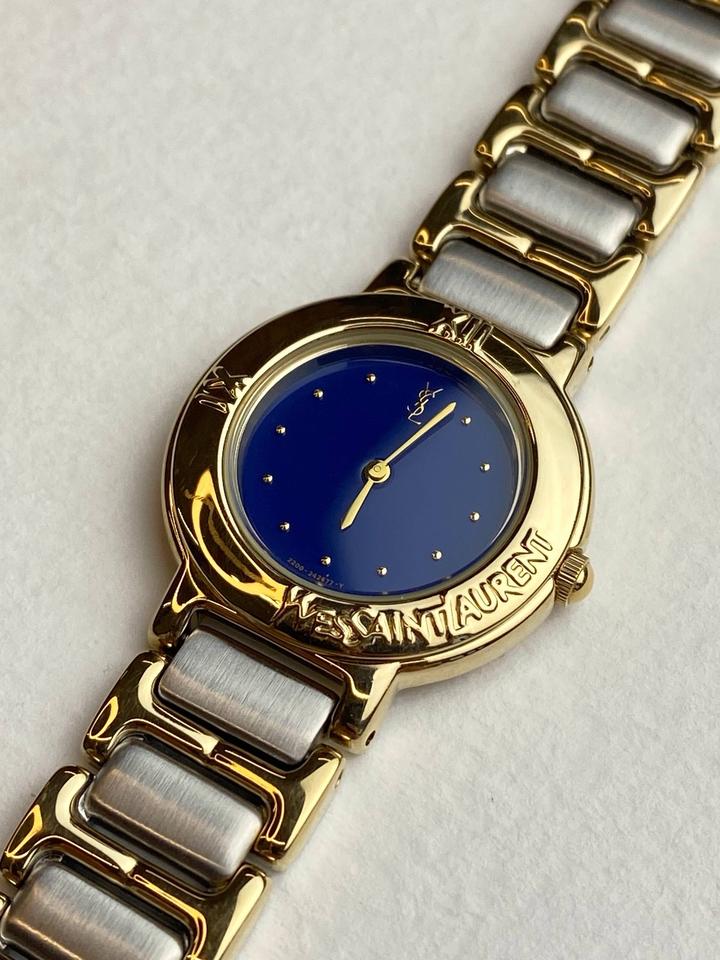 YSL не ношеные винтажные часы