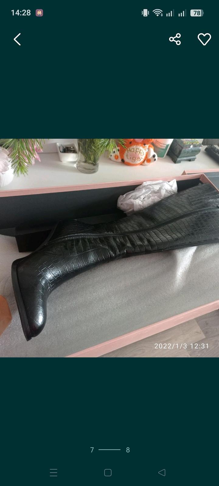 Сапоги зима 39р.