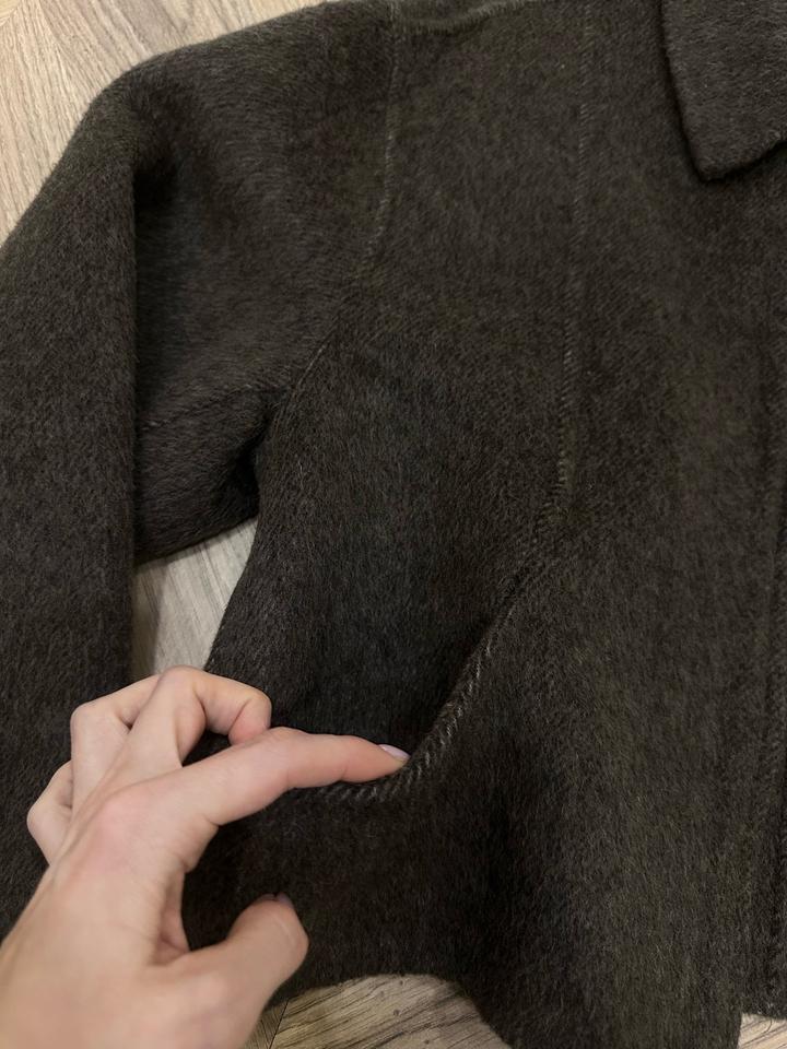 Упроченная шерстяная курточка