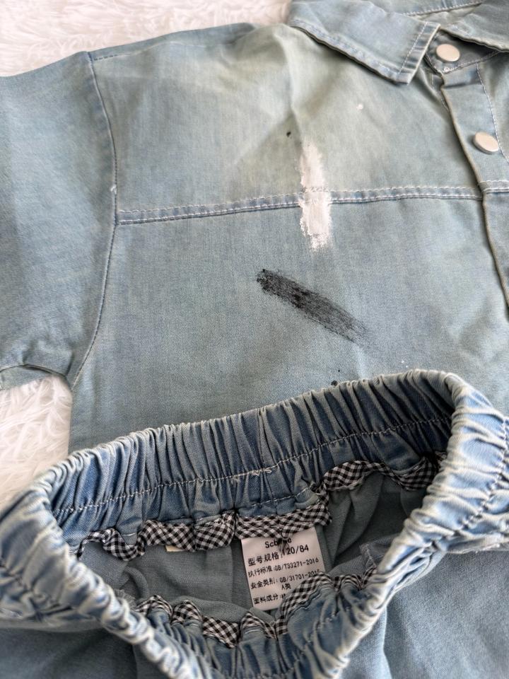 Джинсовая двойка новая