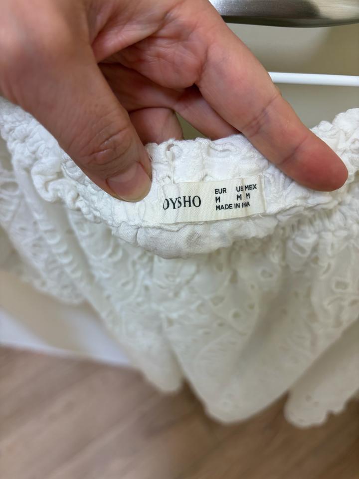 Блуза хлопковая Oysho M
