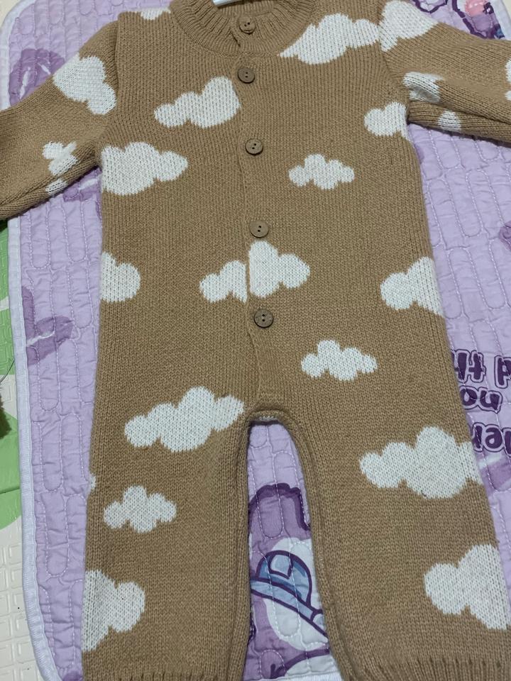 Вязанный комбинезон