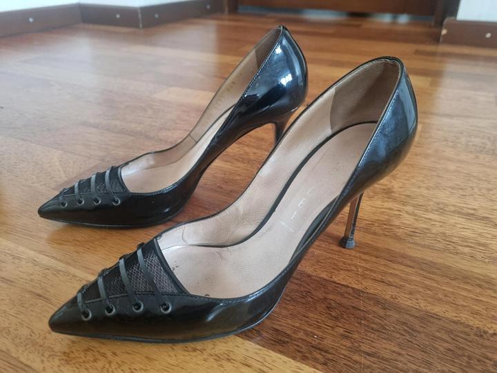 Лакированные туфли-лодочки Casadei