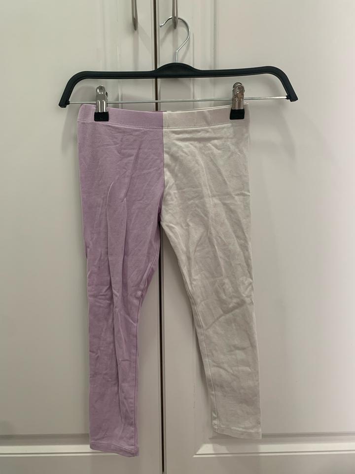 фиолетово - белые ласины NEXT 122 см