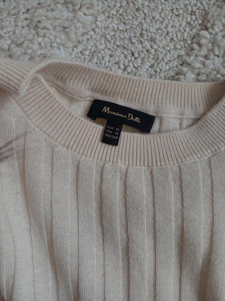 Базовый джемпер Massimo Dutti в рубчик