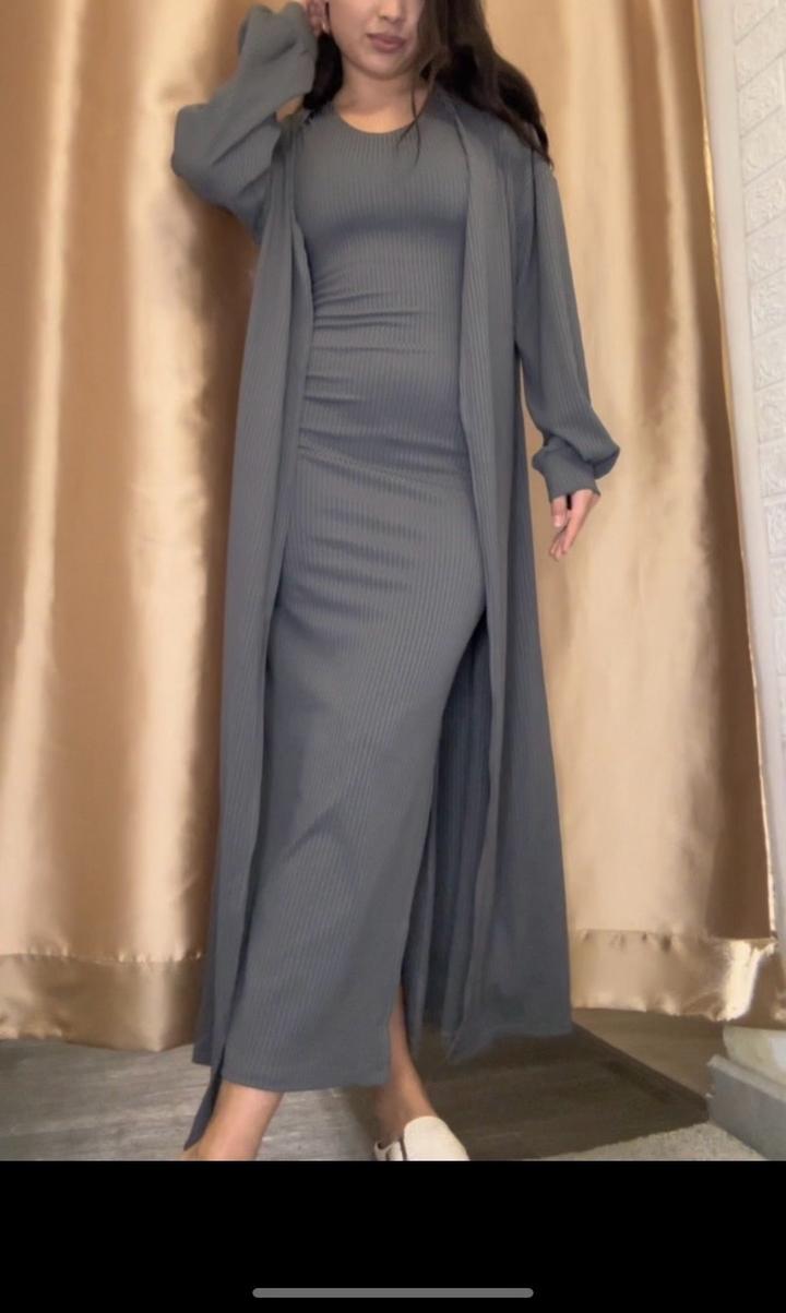 Двойка (платье+абайка)