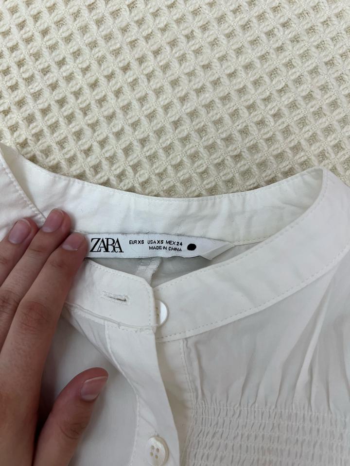 Белое платье Zara