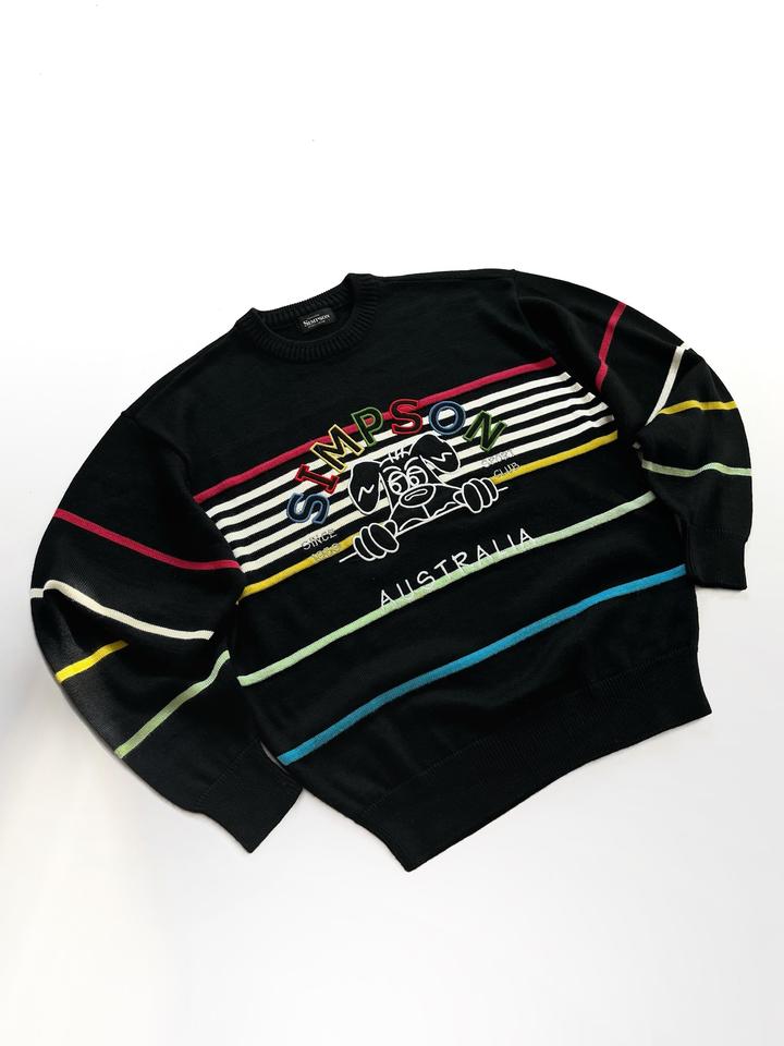 винтажный свитер simpson australia