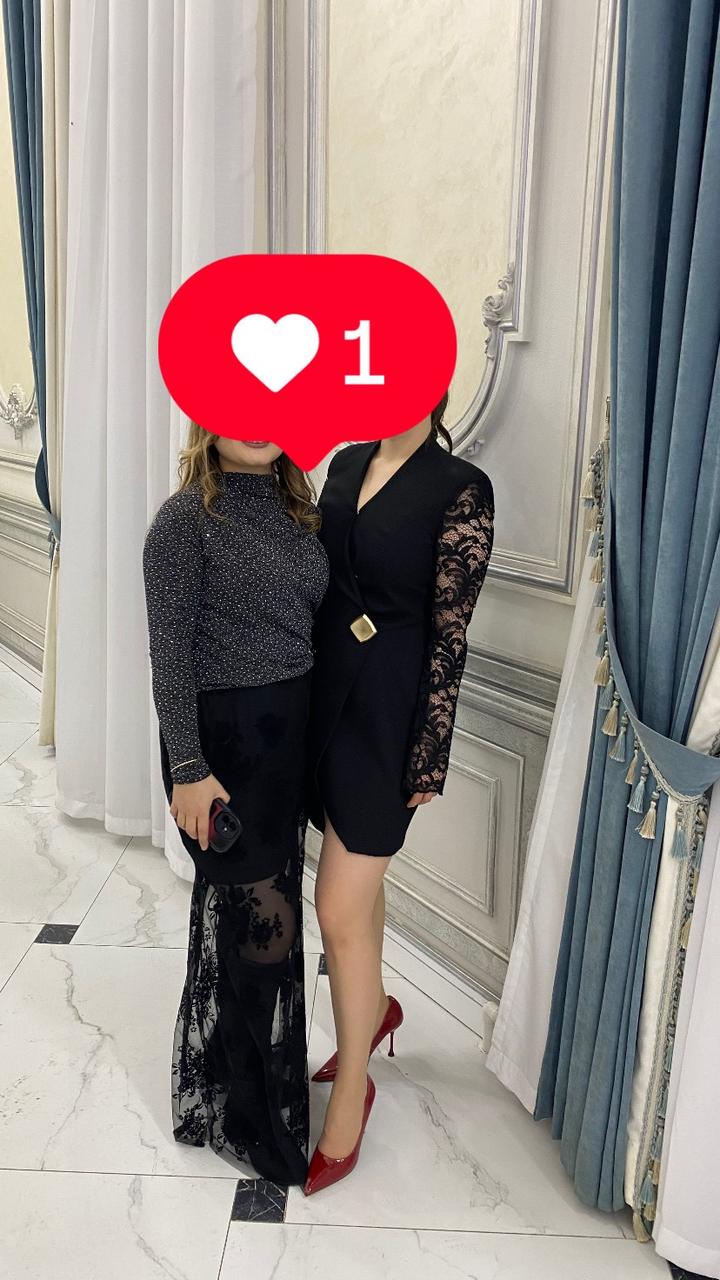 Черное платье