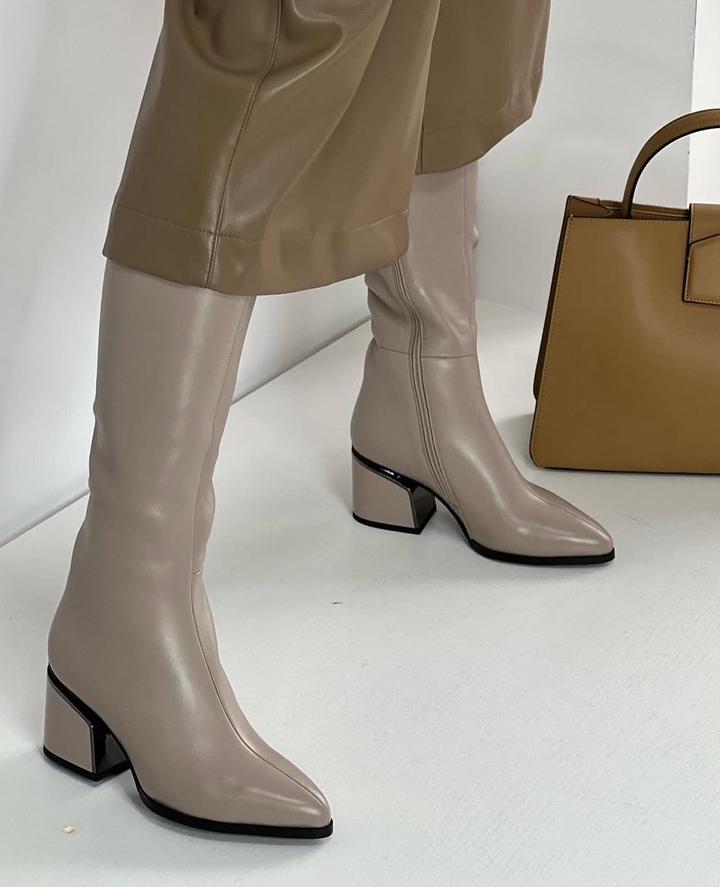 Сапоги натуральная кожа