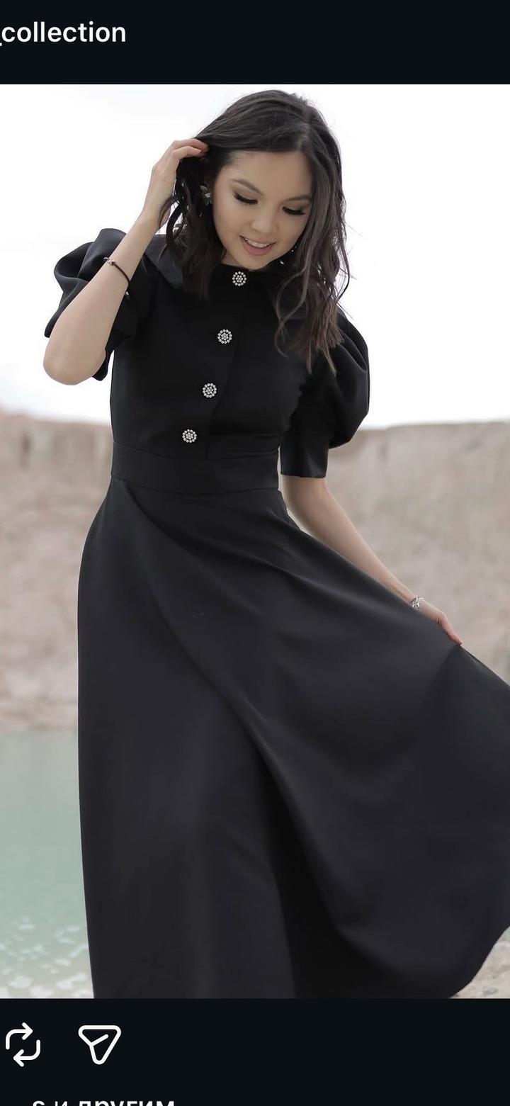 Черное платье от ice collection