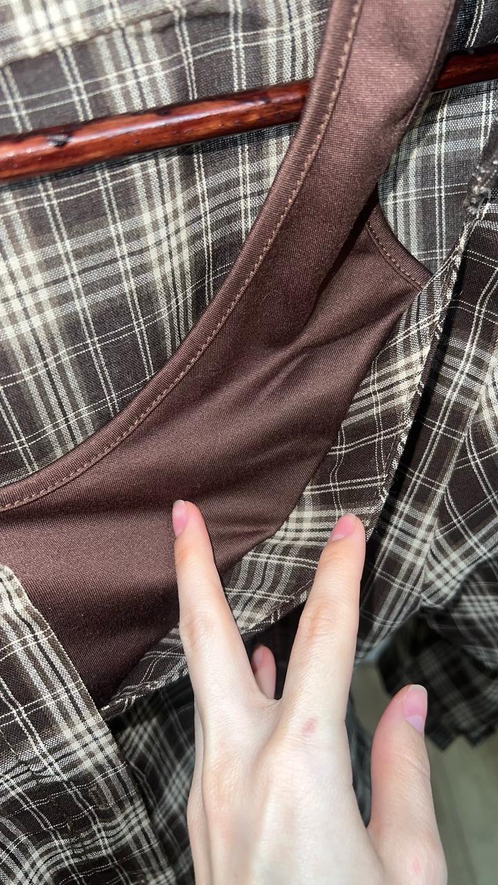 Рубашка корич