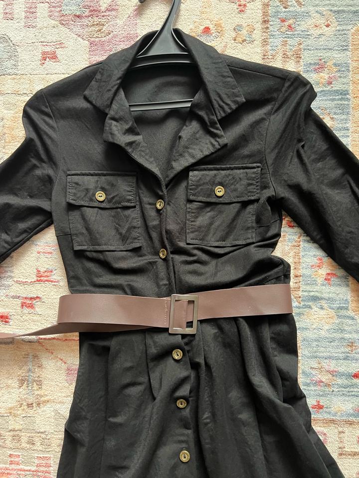 Платье черное