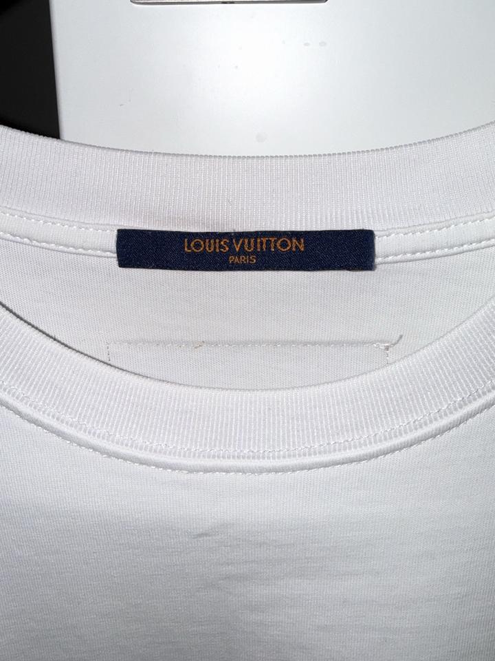 Белая футболка Louis Vuitton