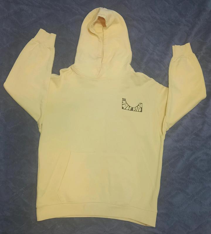 Жёлтое худи Zara | oversize