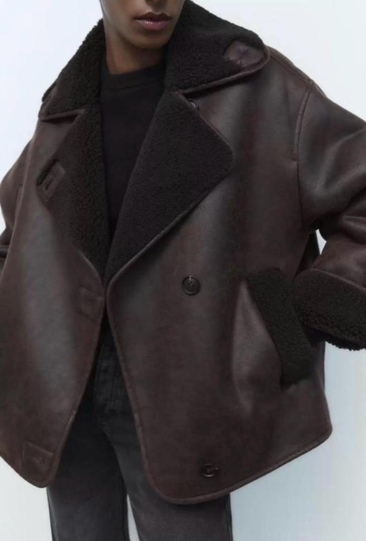 Женская дубленка Zara