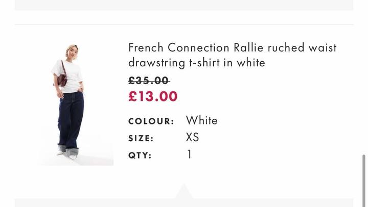 Белая футболка новая