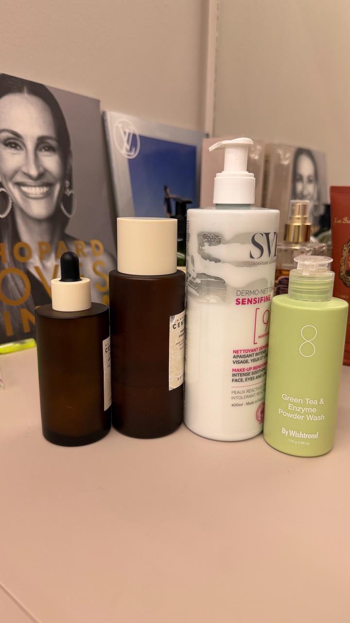 Молочко для снятия макияжа SVR, Skin1004 centella тонер сыворотка и Энзимная