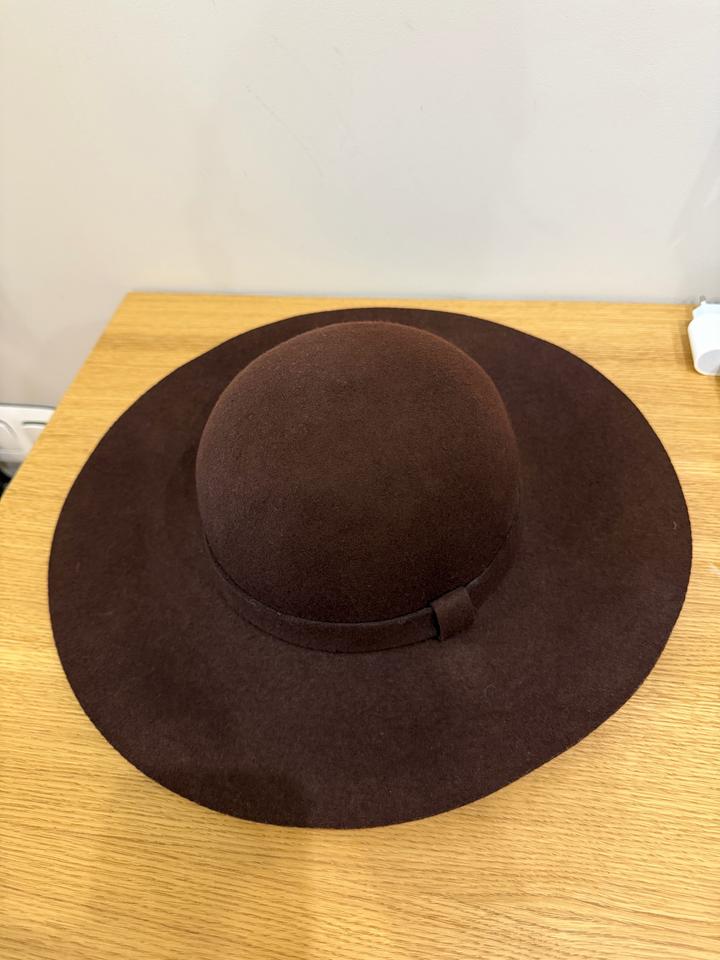 Коричневая шляпа