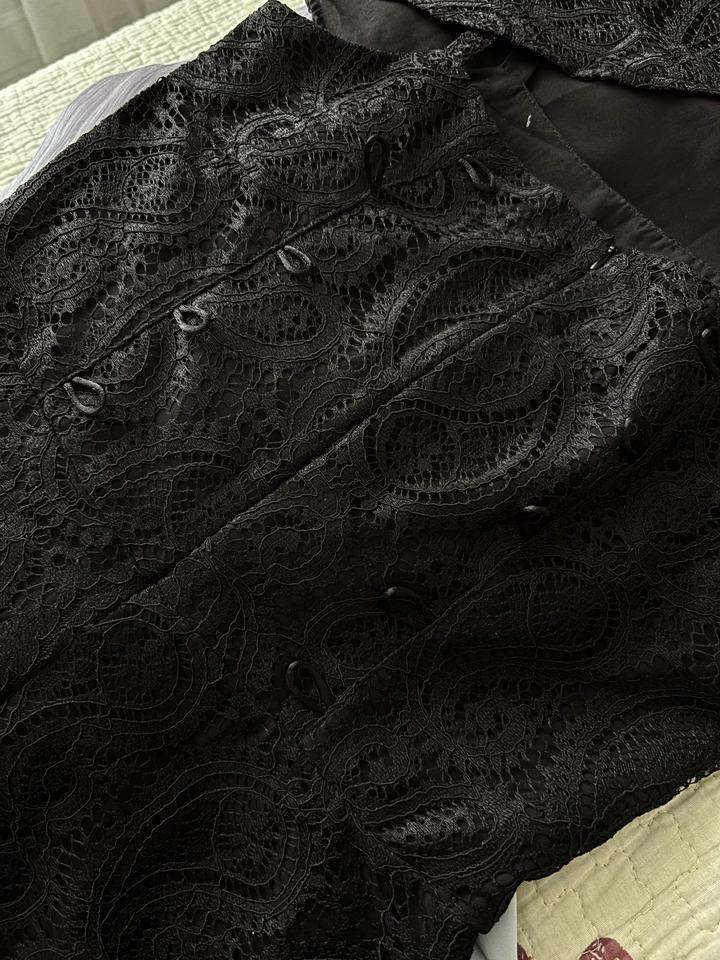 Вечерние черное платье в пол