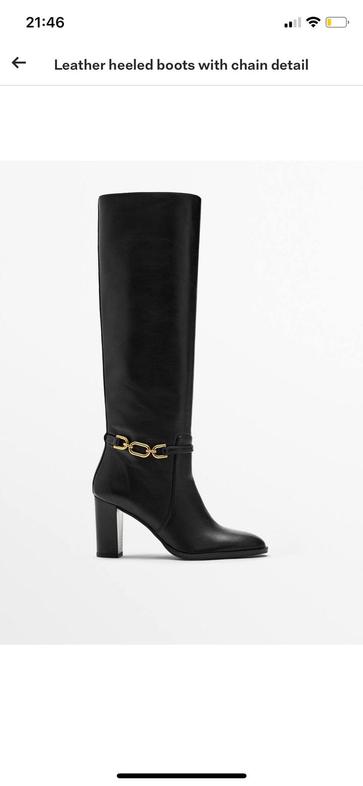 Сапоги Massimo Dutti