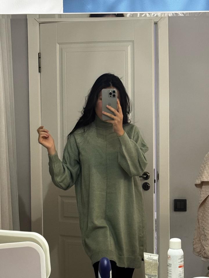 Теплое платье