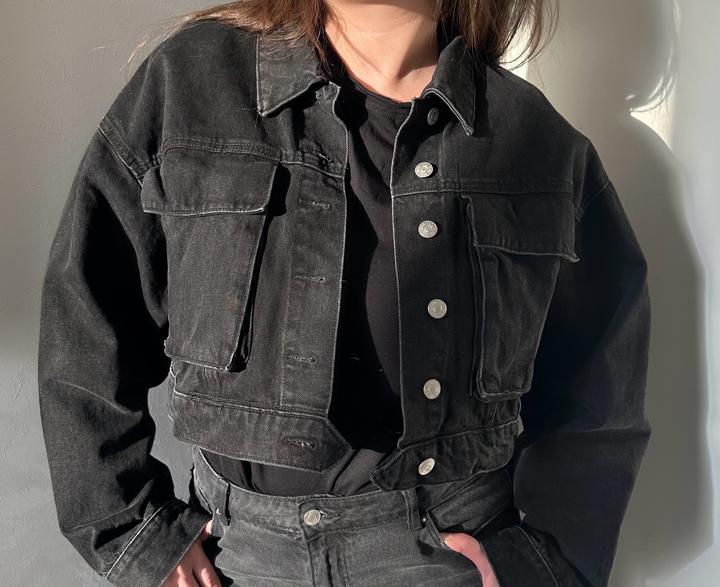 Джинсовый жакет ZARA