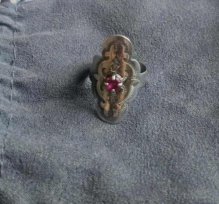 Серебряное кольцо