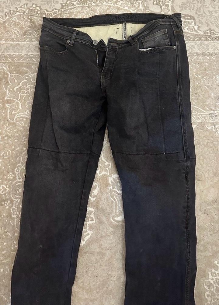 Байкерские мото джинсы