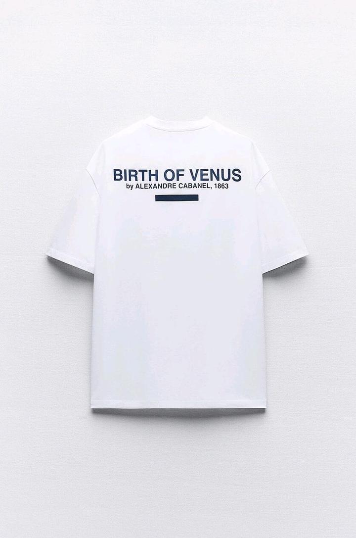 Zara Birth of Venus by Alexandre Cabanel t shirt