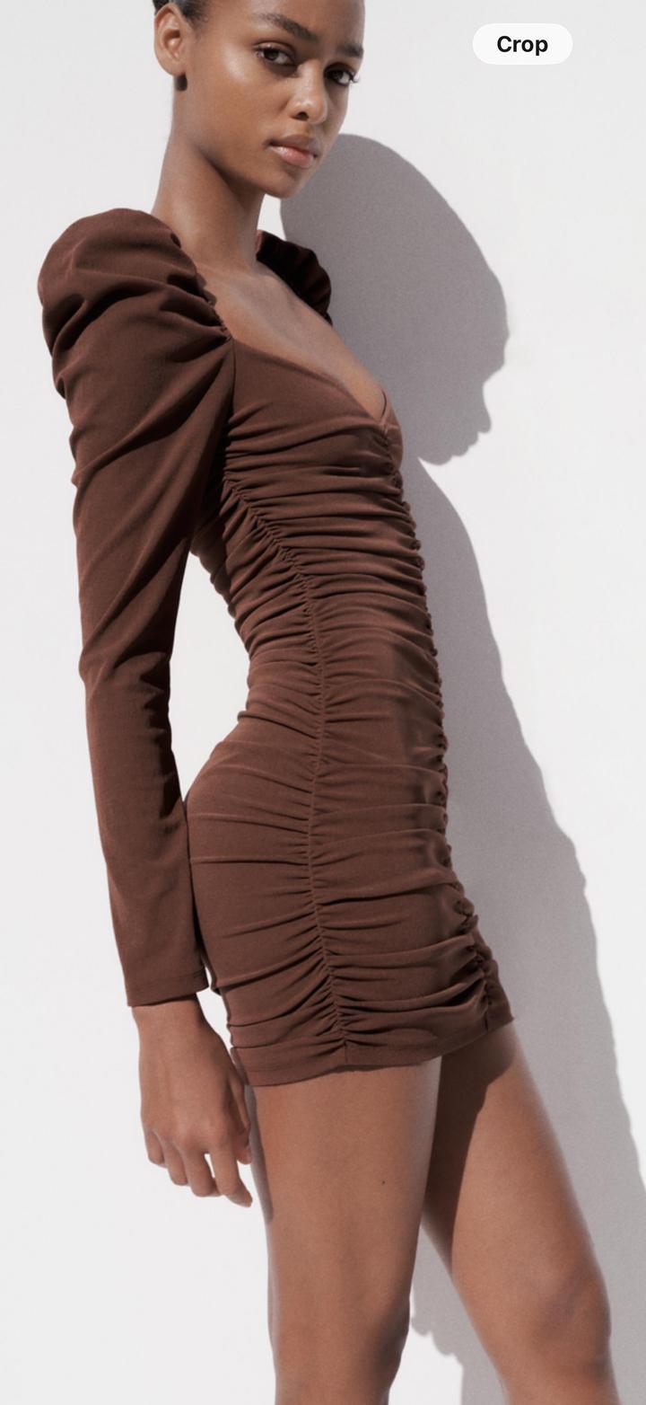 Эффектное платье zara