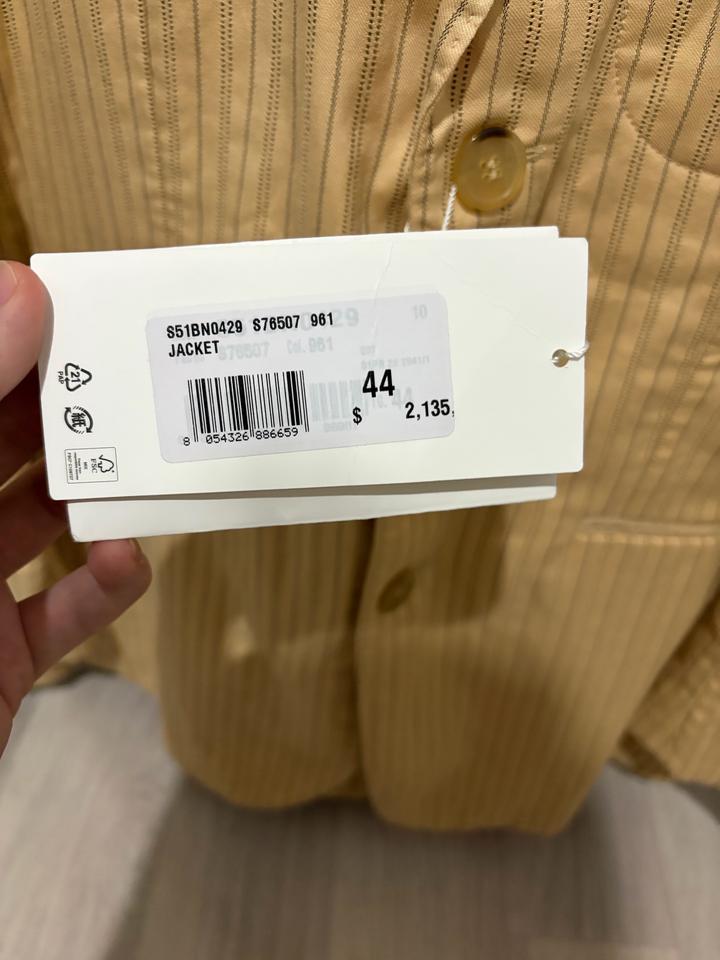 Пиджак Maison Margiela RRP $2135