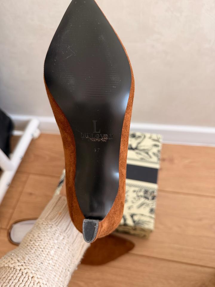 Сапоги из натуральной замши новые