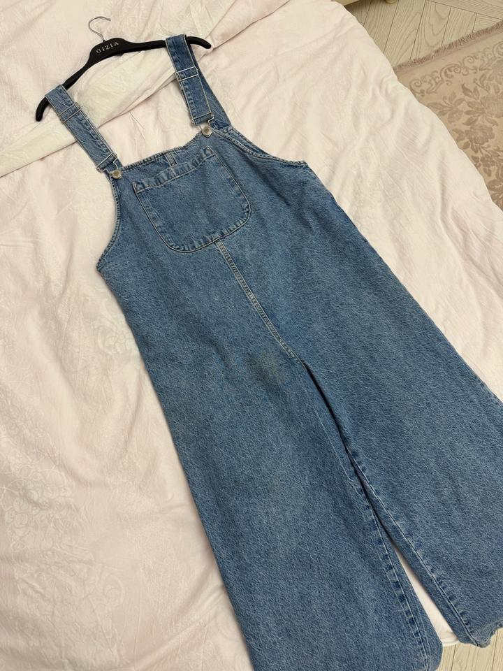 Джинсовый комбинезон zara