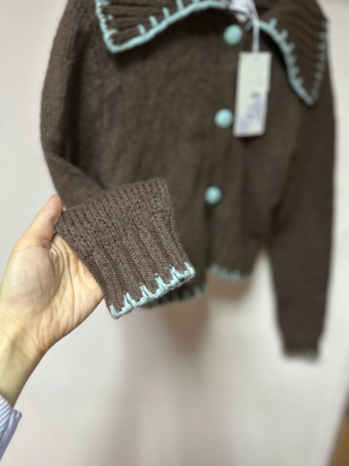 Кардиган Zara с акцентным воротником