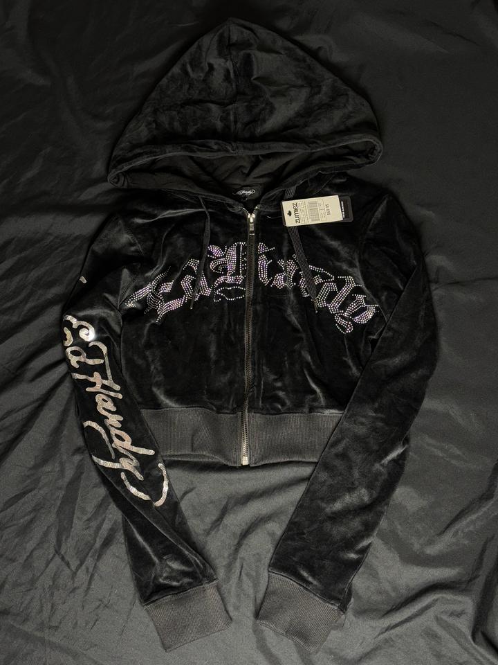 Оригинал зип худи Ed Hardy