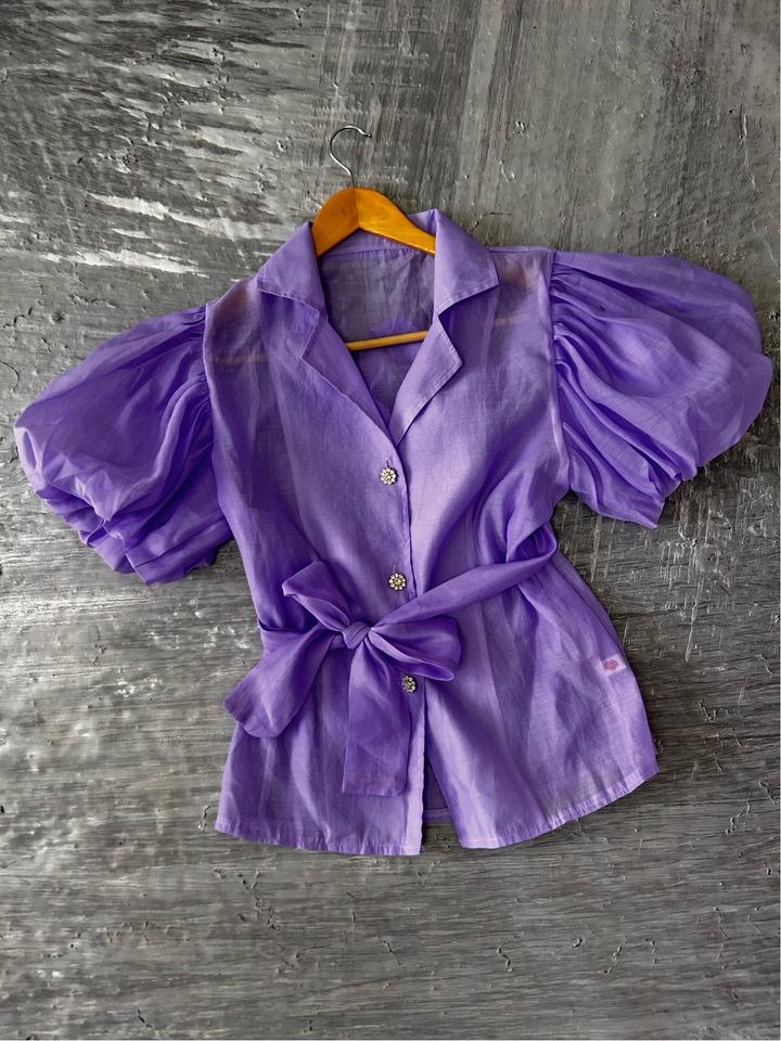 Рубашка полупрозрачная