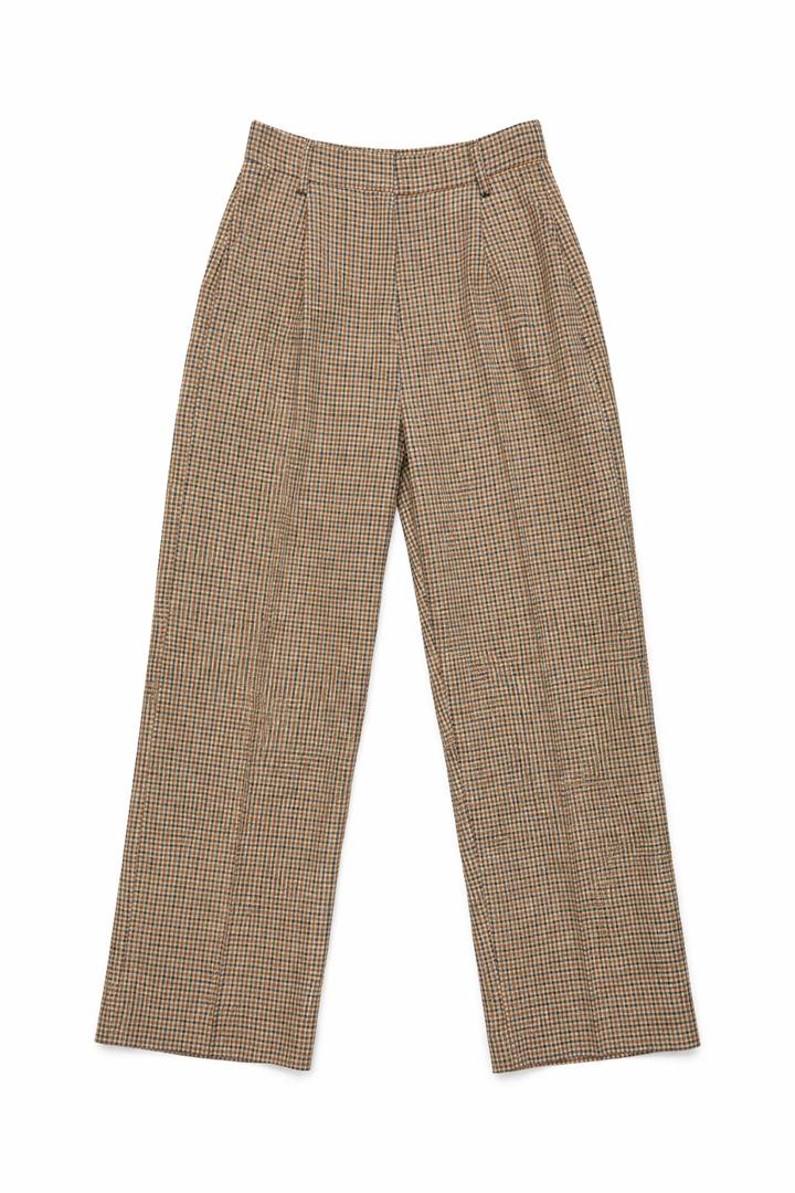 Брюки в клетку