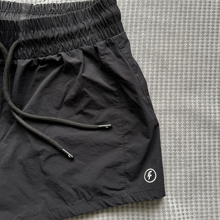 Черные шорты DeFacto
